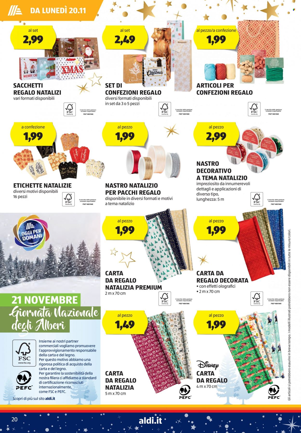 Volantino Aldi - 20/11/2023 - 26/11/2023. Pagina 20