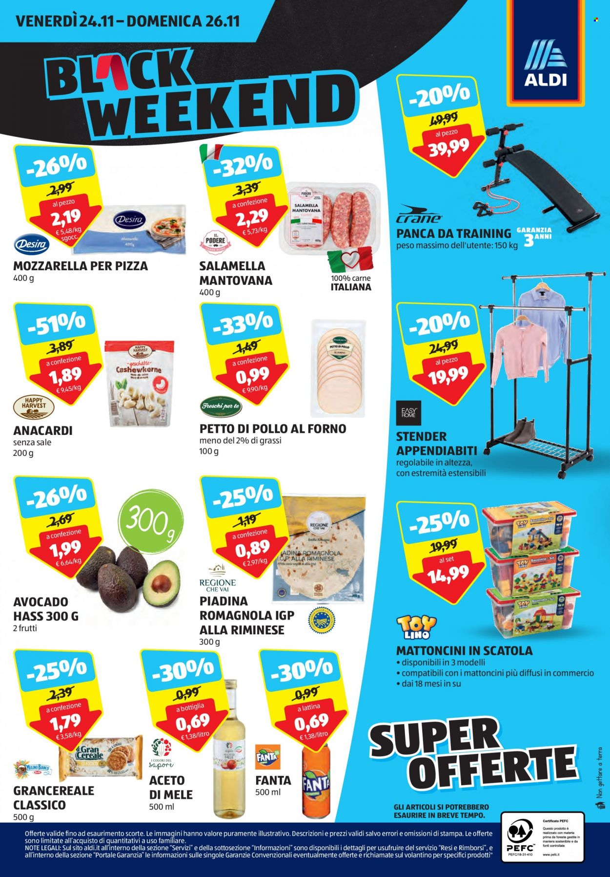 Volantino Aldi - 20/11/2023 - 26/11/2023. Pagina 24