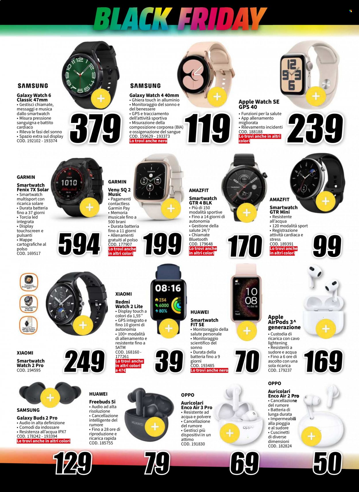 Volantino MediaWorld - 13/11/2023 - 22/11/2023. Pagina 6