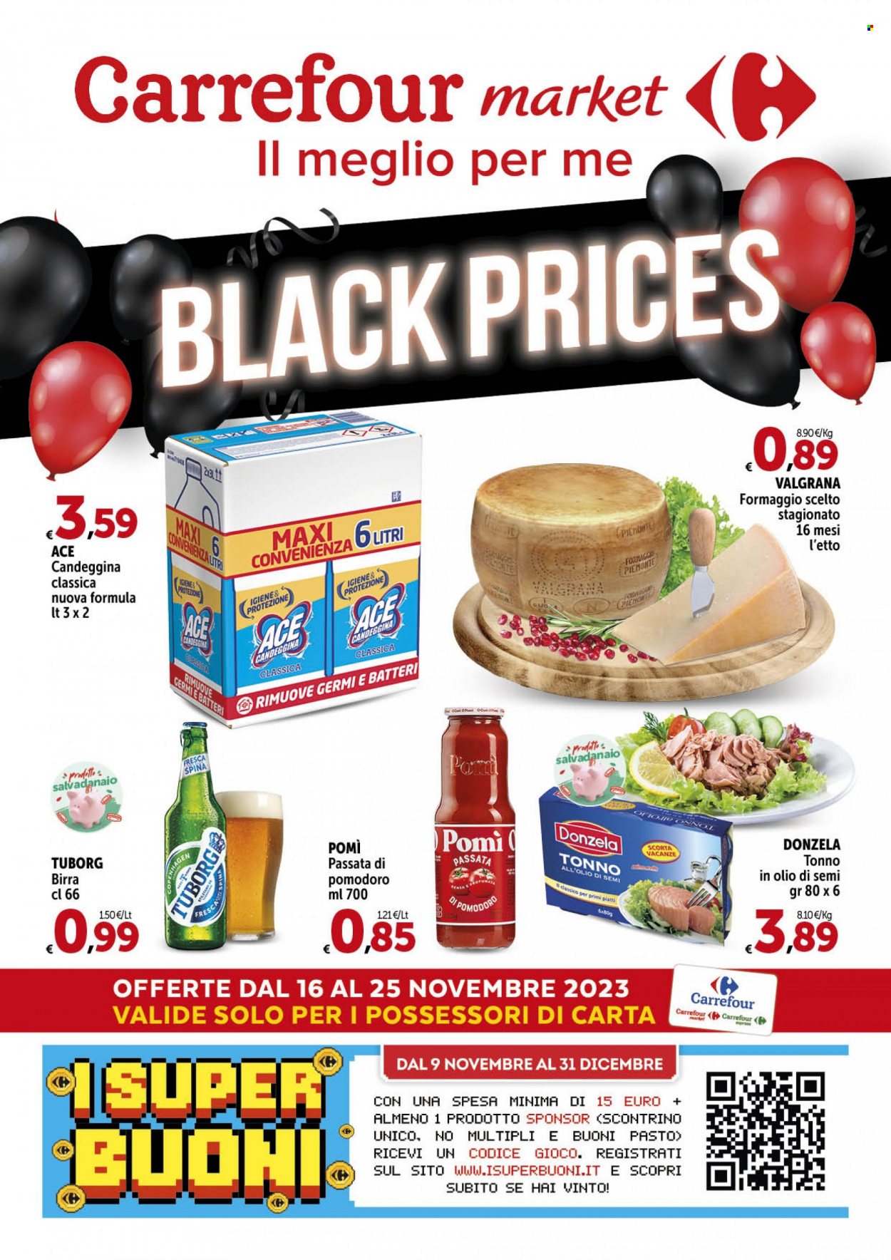 Leták Carrefour - 16.11.2023 - 25.11.2023. Strana 1