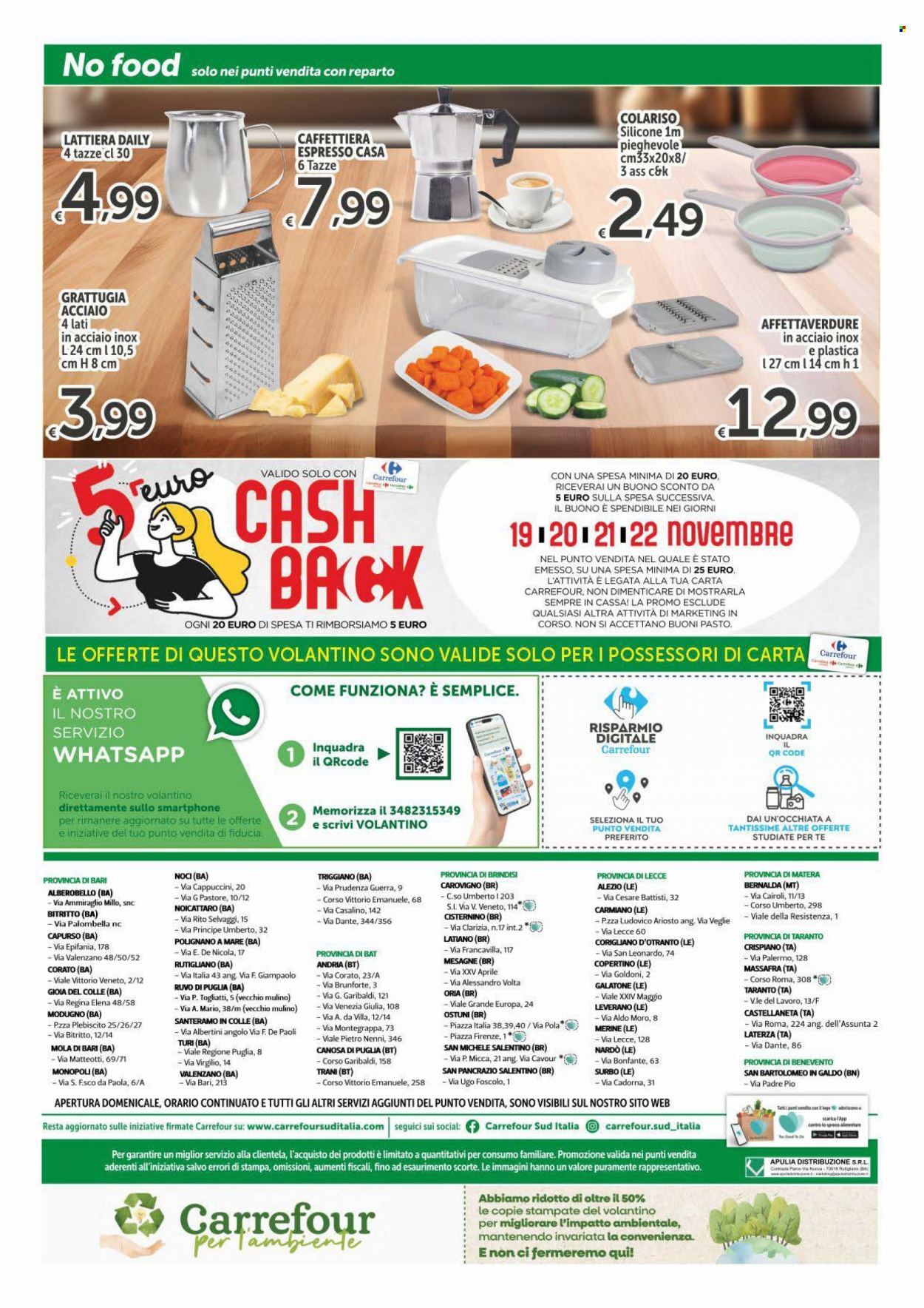 Volantino Carrefour - 9/11/2023 - 18/11/2023. Pagina 22