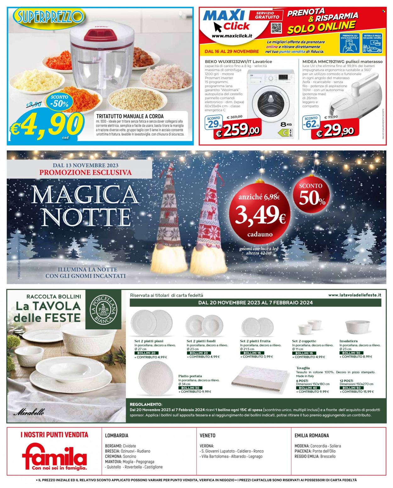 Volantino Famila - 16/11/2023 - 29/11/2023. Pagina 24
