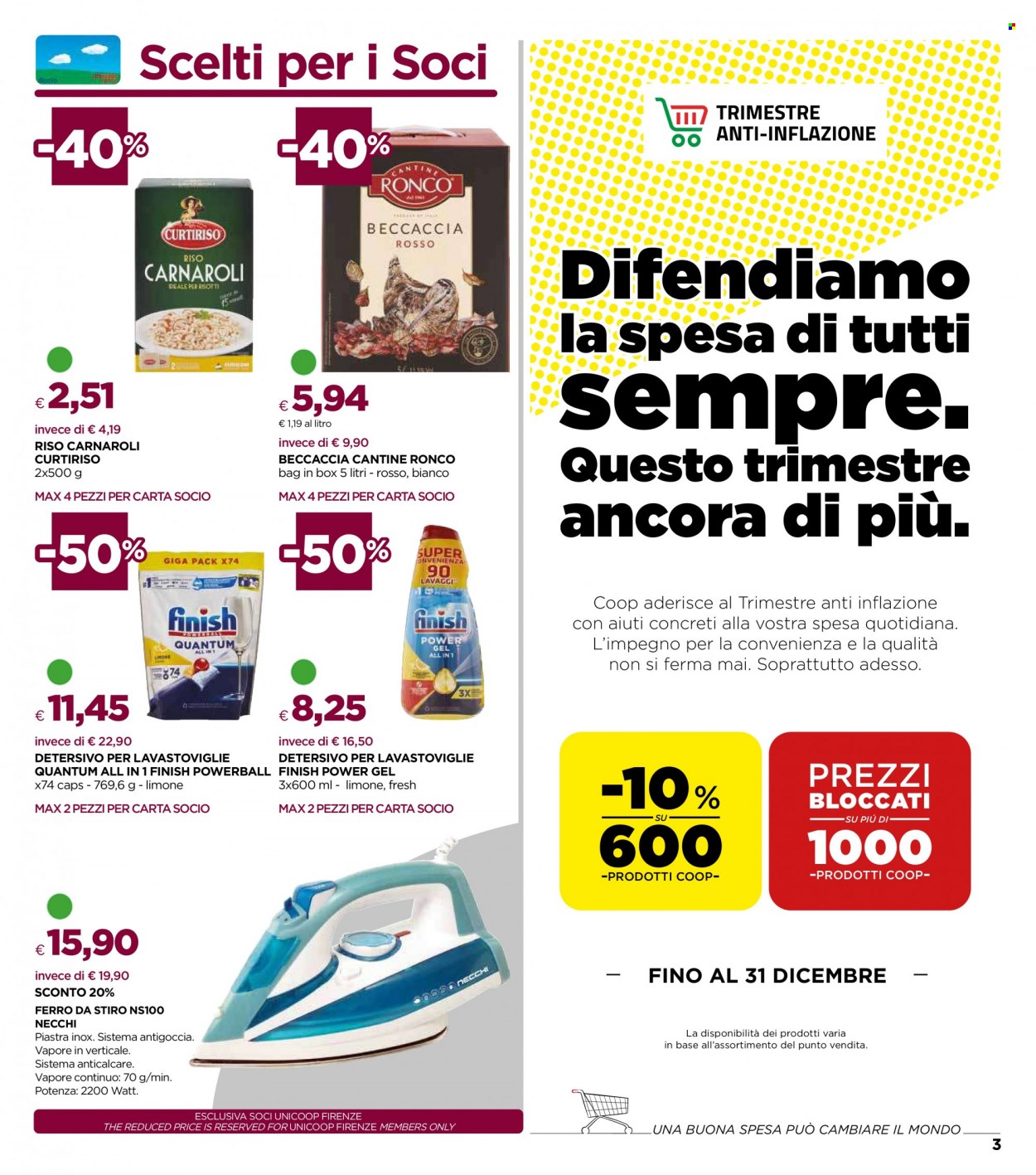 Leták Coop - 9.11.2023 - 23.11.2023. Strana 3