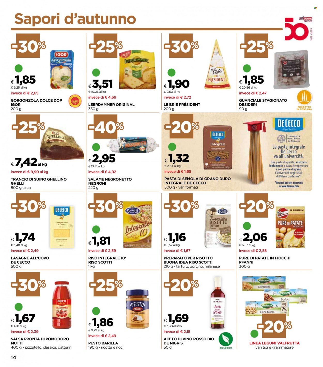 Leták Coop - 9.11.2023 - 23.11.2023. Strana 14