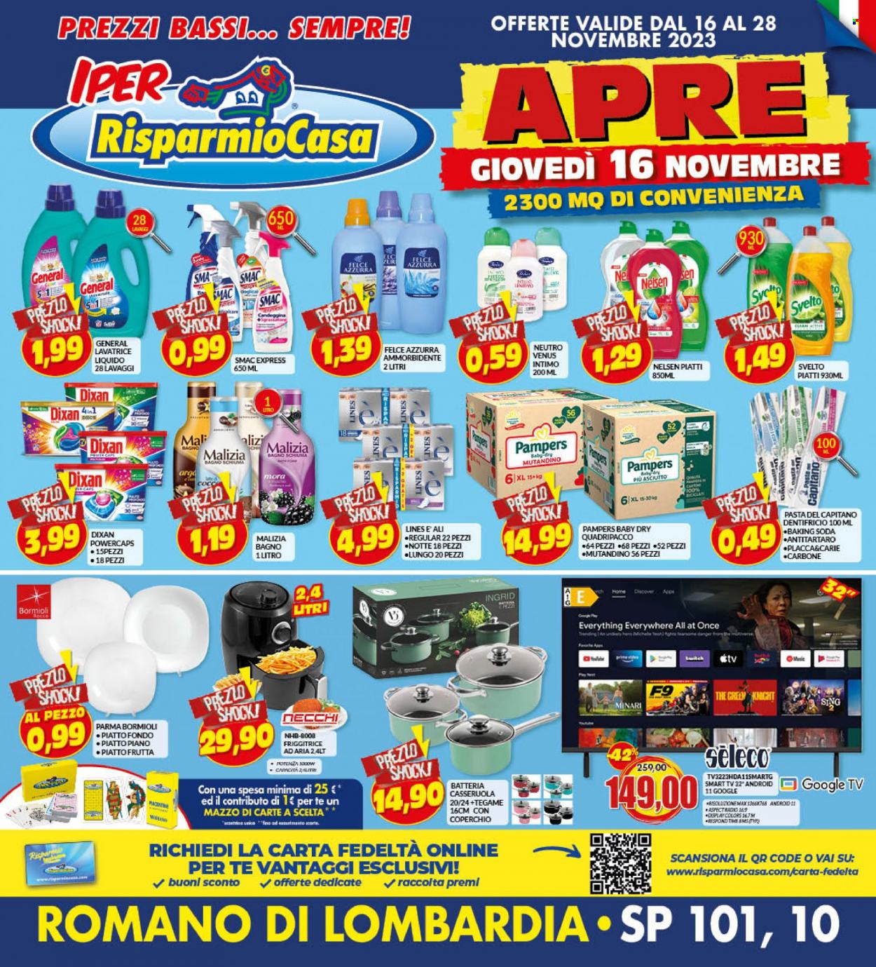Volantino Risparmio Casa Iper - 16/11/2023 - 28/11/2023. Pagina 1