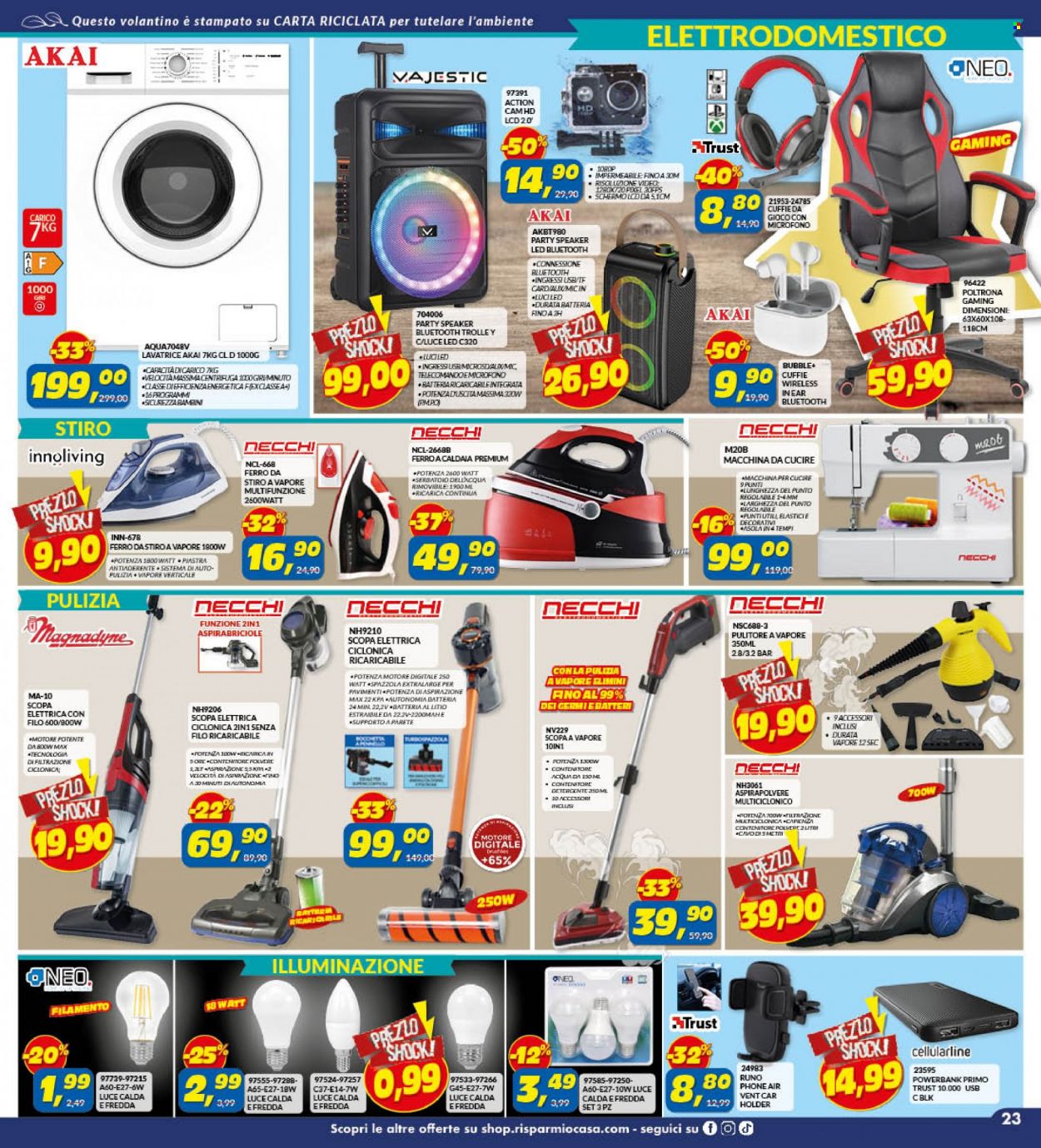 Volantino Risparmio Casa Iper - 16/11/2023 - 28/11/2023. Pagina 23