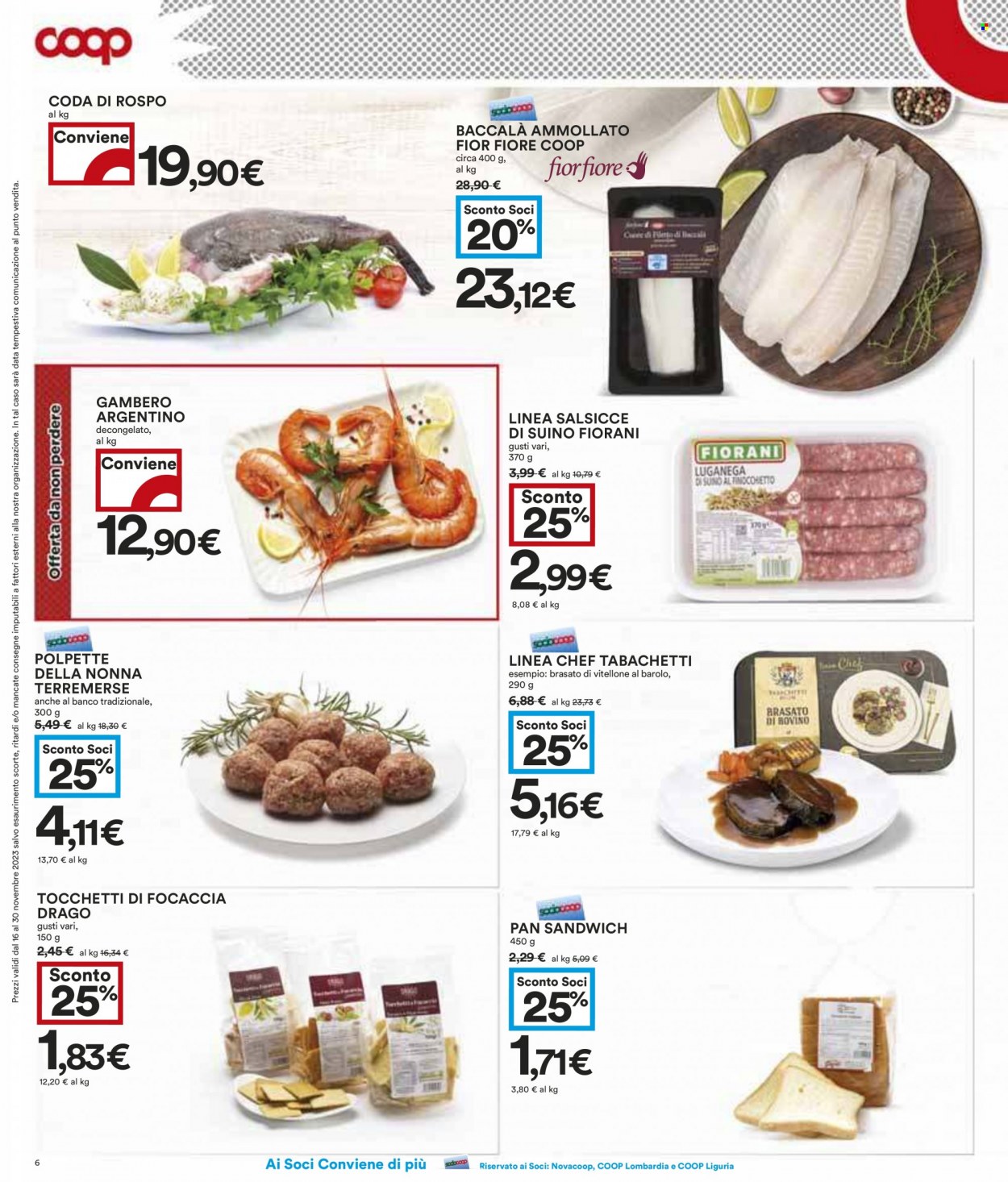 Leták Coop - 16.11.2023 - 30.11.2023. Strana 6