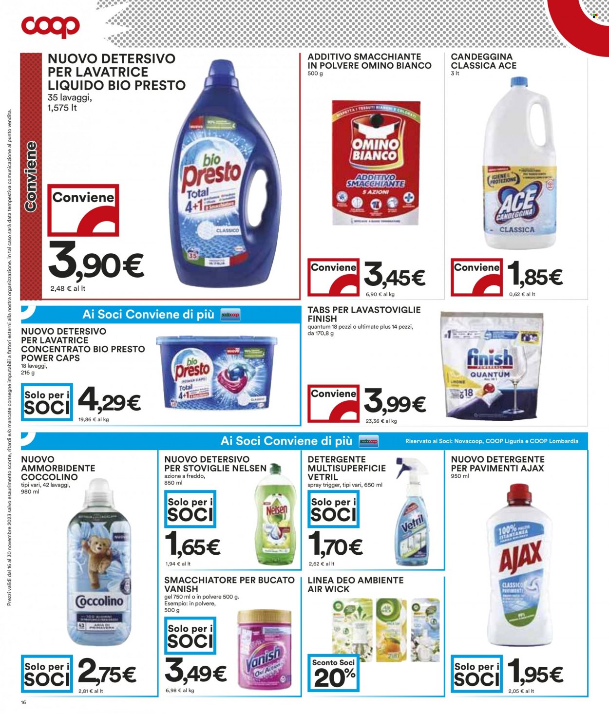 Leták Coop - 16.11.2023 - 30.11.2023. Strana 16
