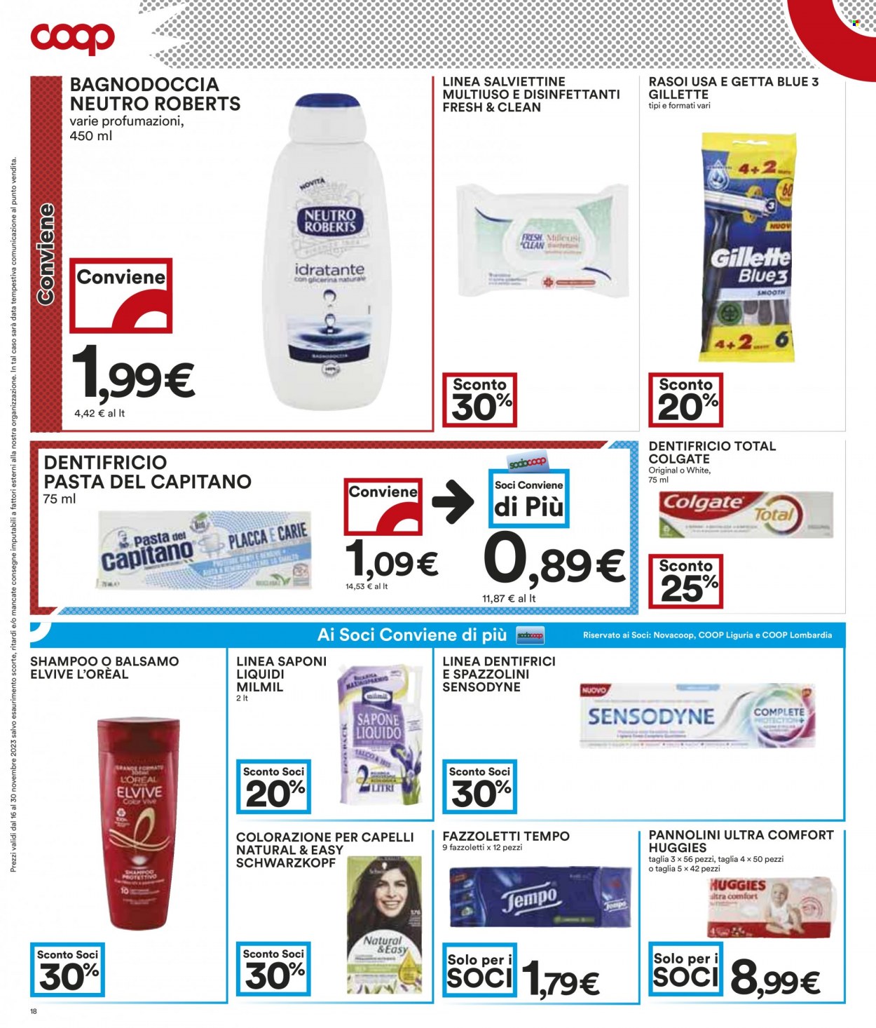 Leták Coop - 16.11.2023 - 30.11.2023. Strana 18