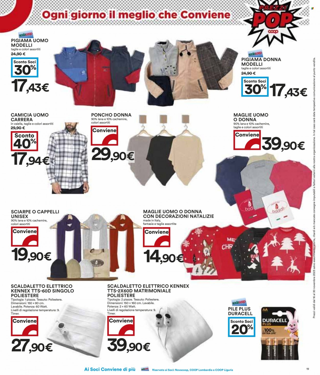 Leták Coop - 16.11.2023 - 30.11.2023. Strana 19