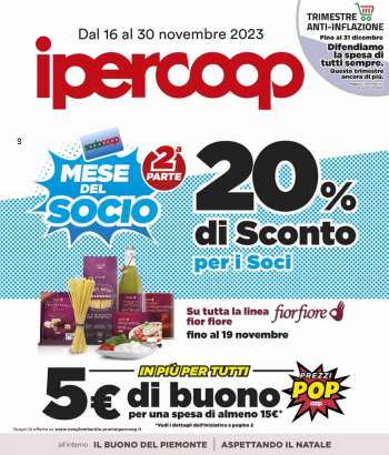 Volantino Coop - 16/11/2023 - 30/11/2023.