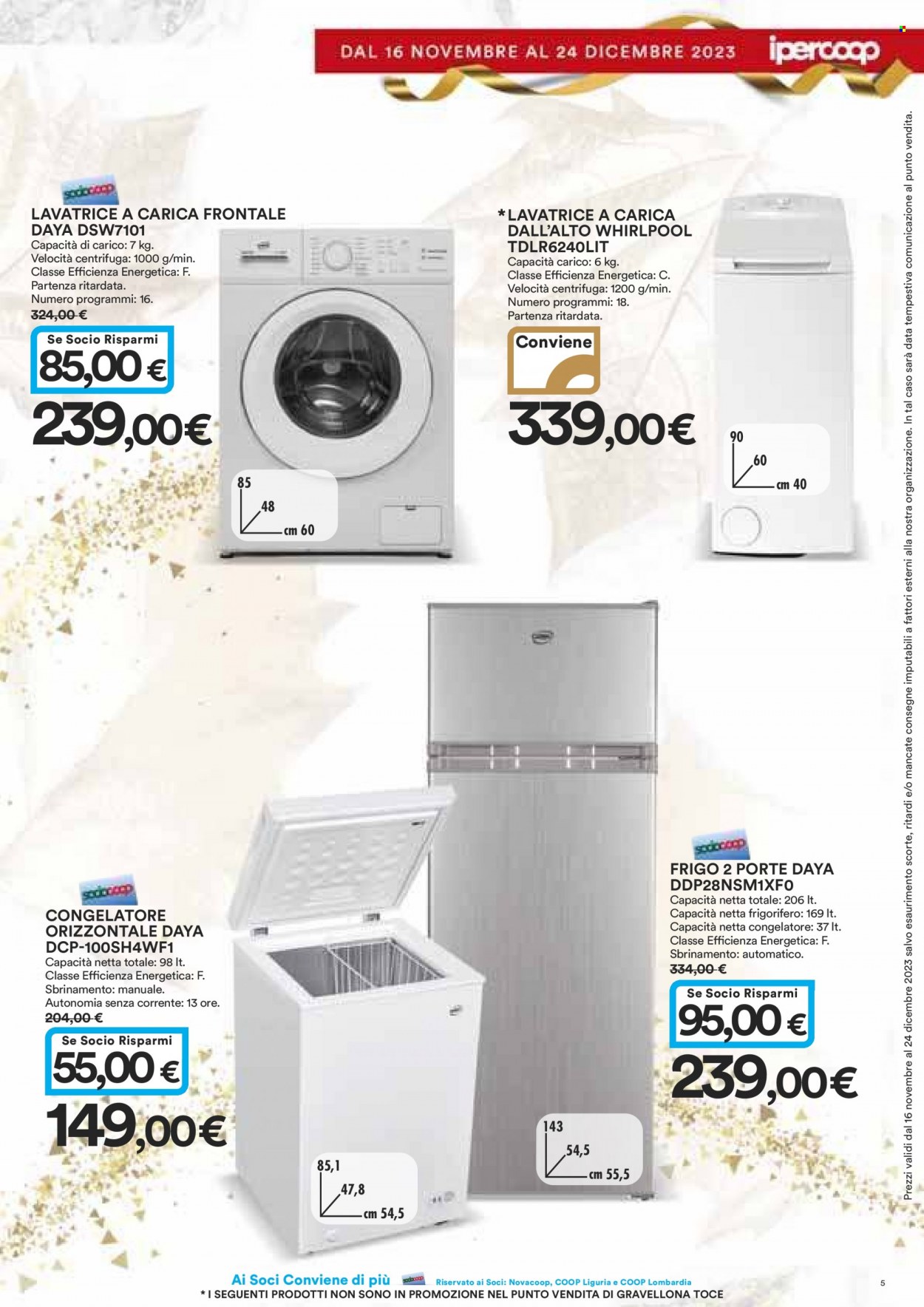 Leták Coop - 16.11.2023 - 24.12.2023. Strana 5