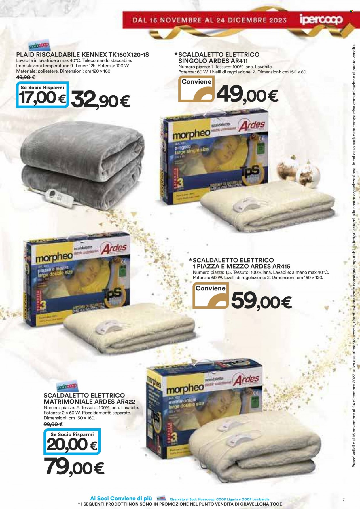 Leták Coop - 16.11.2023 - 24.12.2023. Strana 7