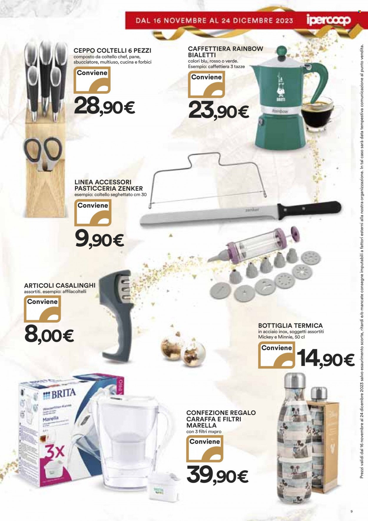 Volantino Coop - 16/11/2023 - 24/12/2023. Pagina 9