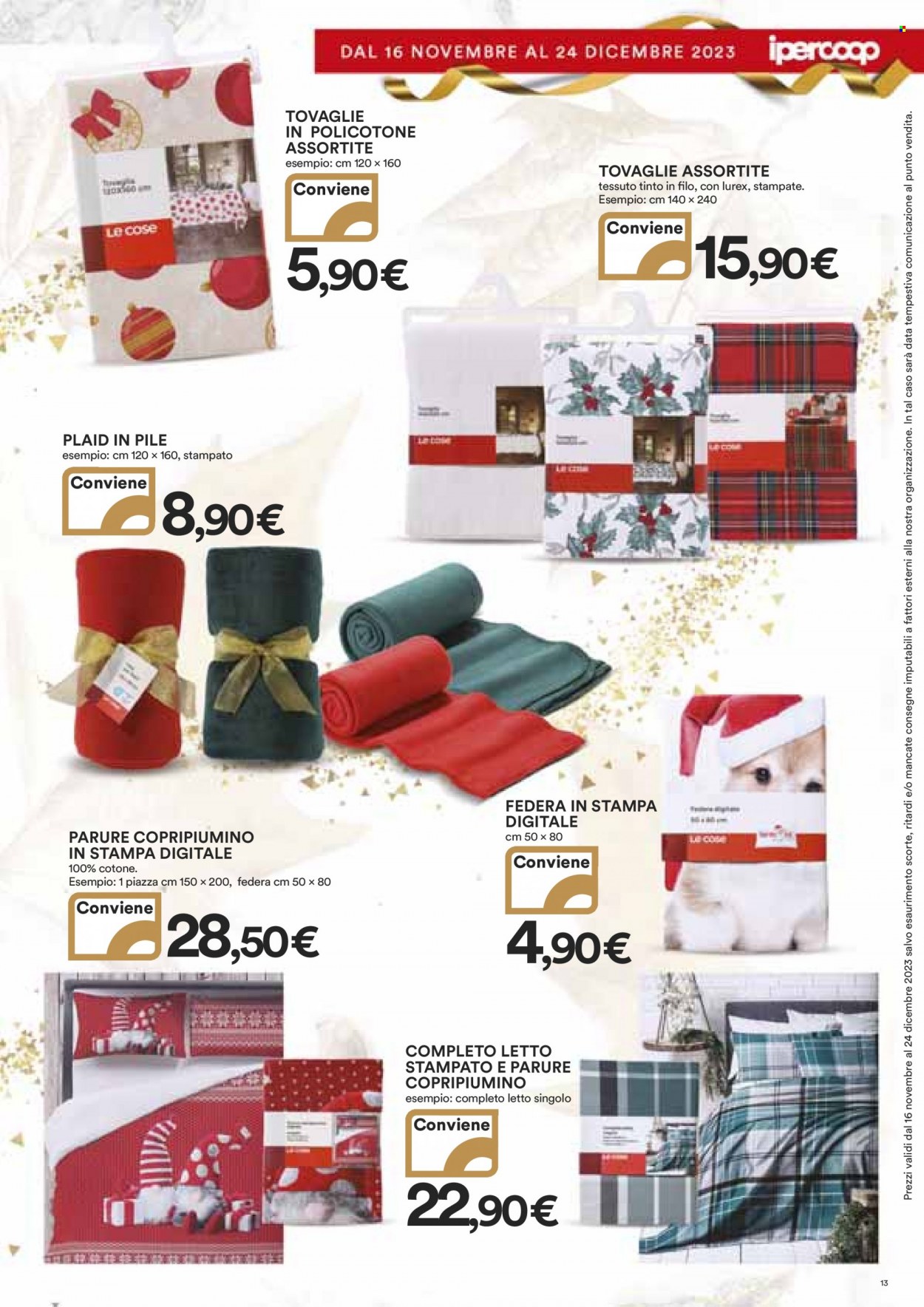 Leták Coop - 16.11.2023 - 24.12.2023. Strana 13
