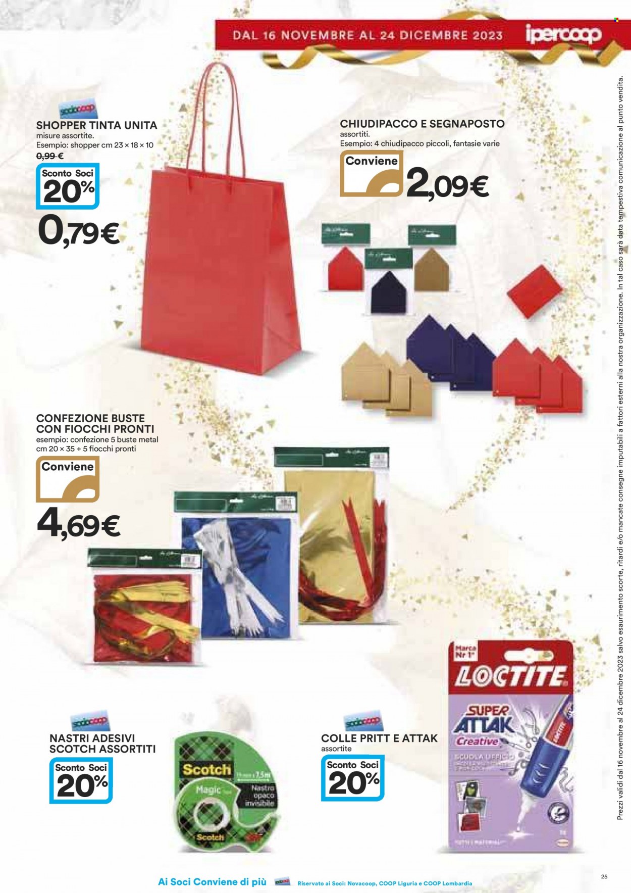 Volantino Coop - 16/11/2023 - 24/12/2023. Pagina 25