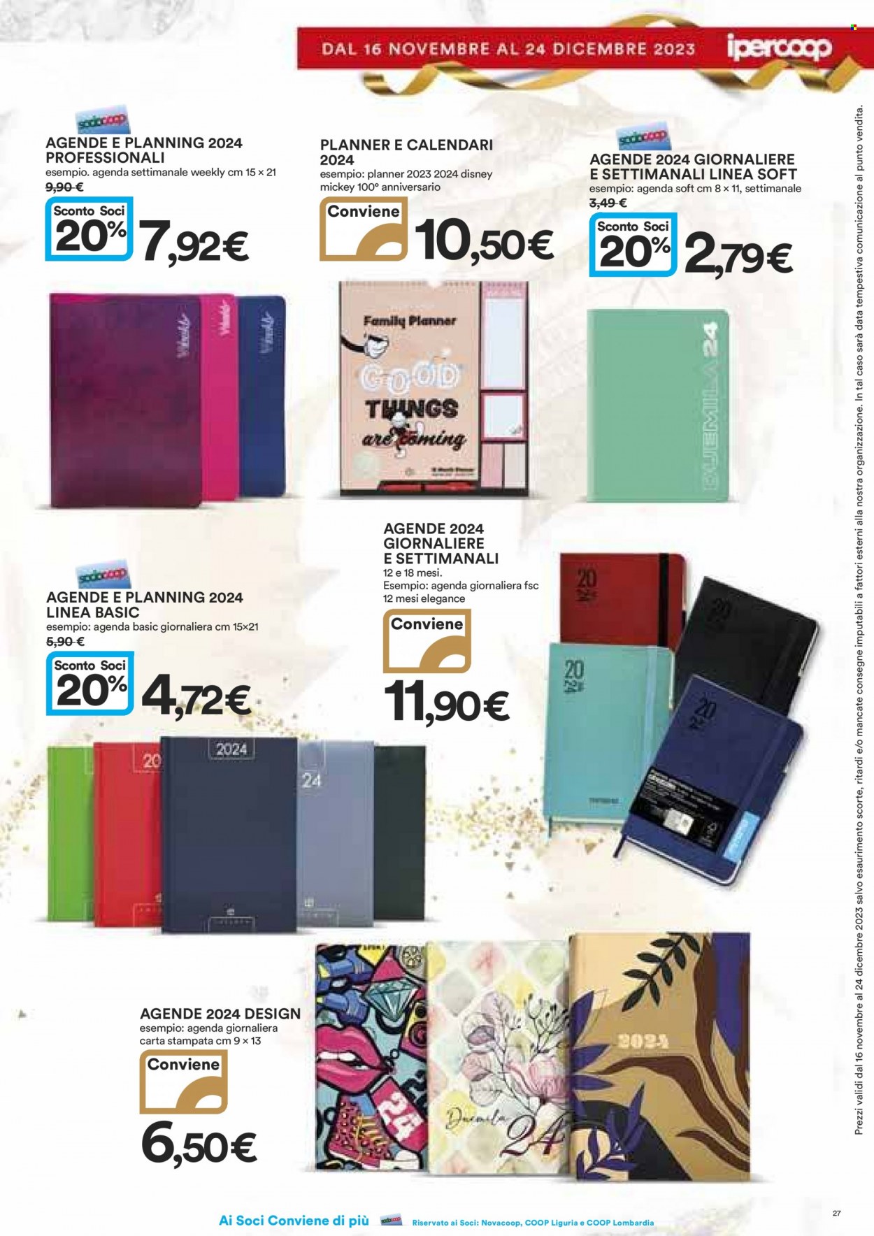Volantino Coop - 16/11/2023 - 24/12/2023. Pagina 27
