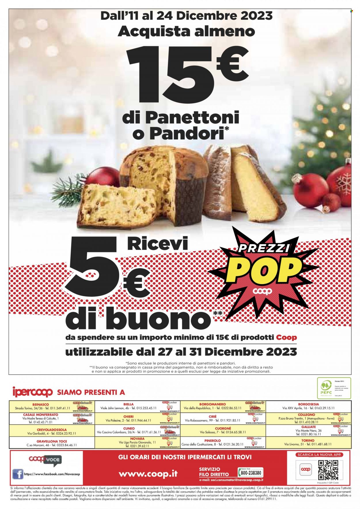Volantino Coop - 16/11/2023 - 24/12/2023. Pagina 64