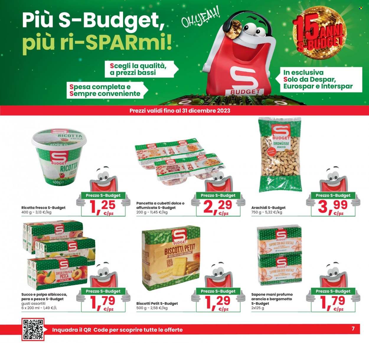 Volantino Eurospar - 16/11/2023 - 29/11/2023. Pagina 7