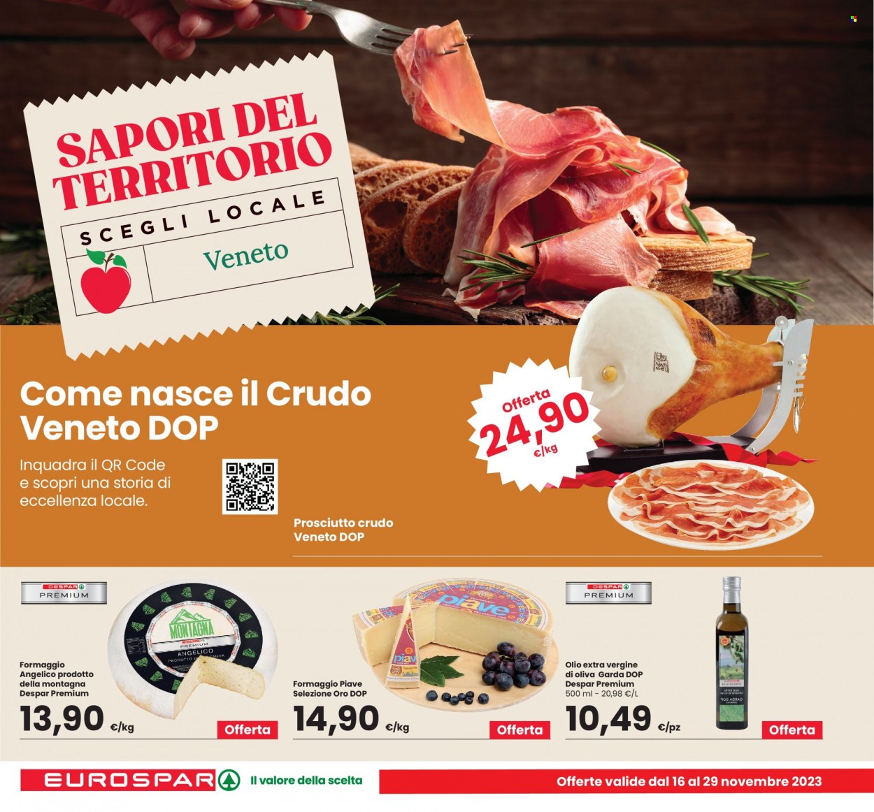 Volantino Eurospar - 16/11/2023 - 29/11/2023. Pagina 16