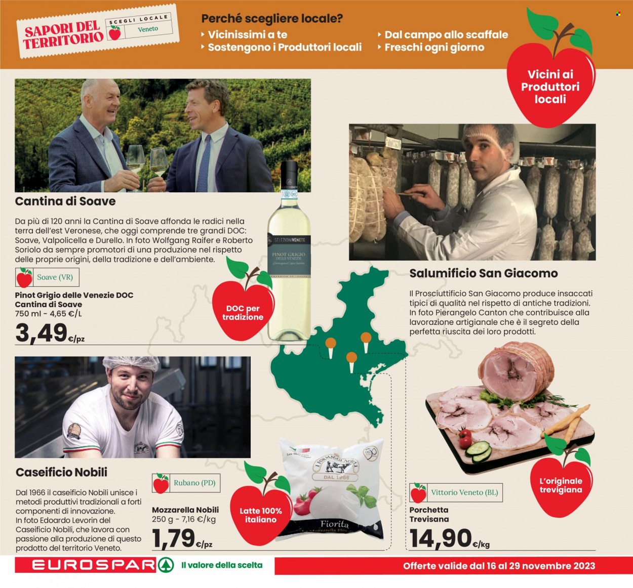 Volantino Eurospar - 16/11/2023 - 29/11/2023. Pagina 20