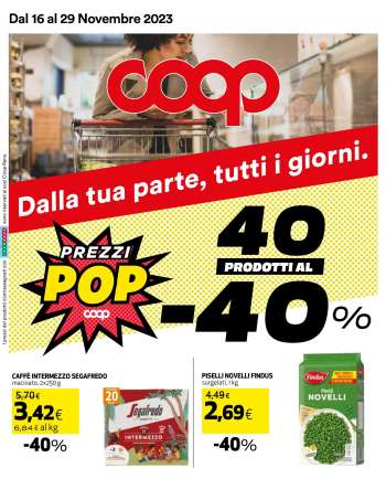 Volantino Coop - 16/11/2023 - 29/11/2023.