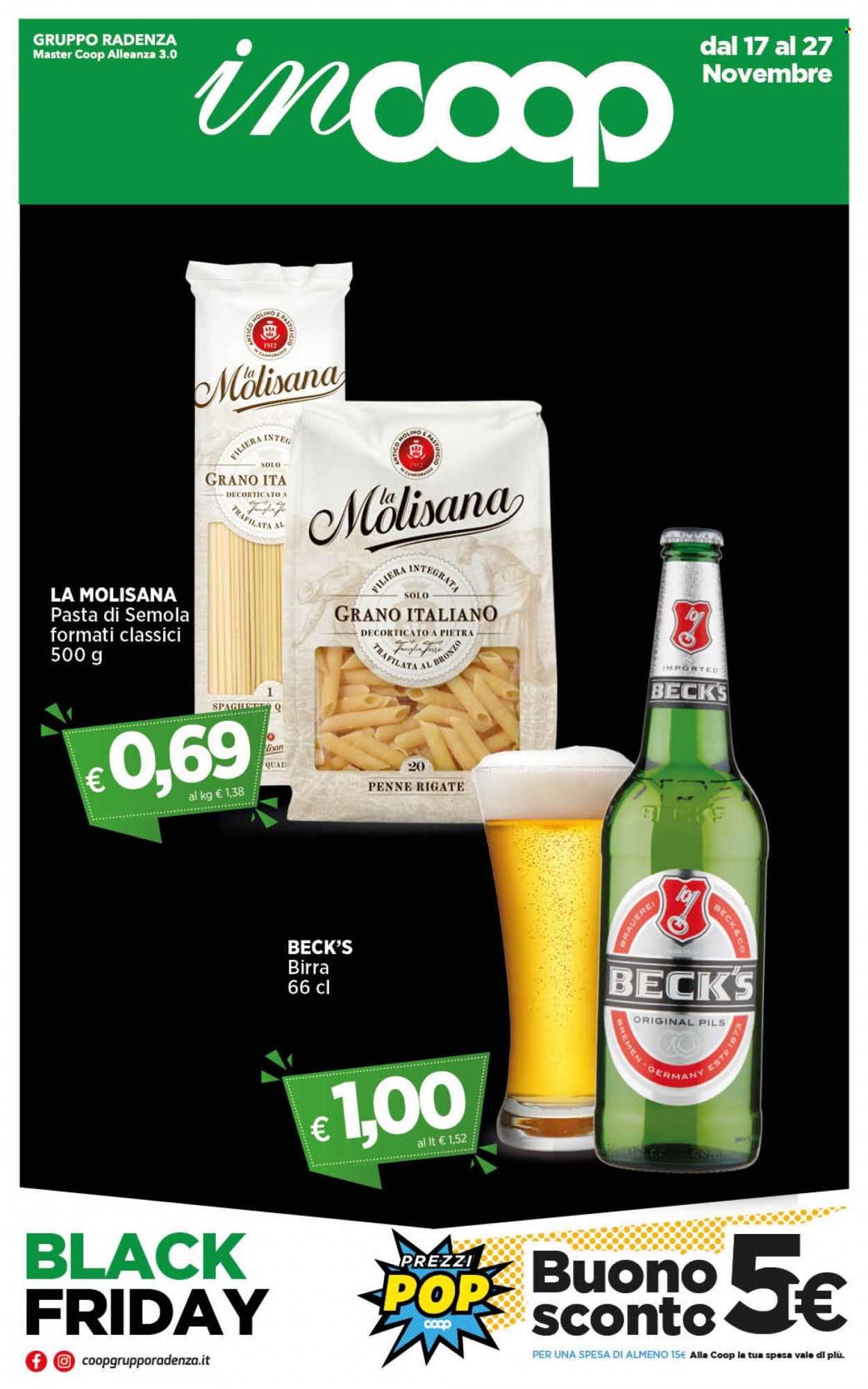Leták Coop - 17.11.2023 - 27.11.2023. Strana 1
