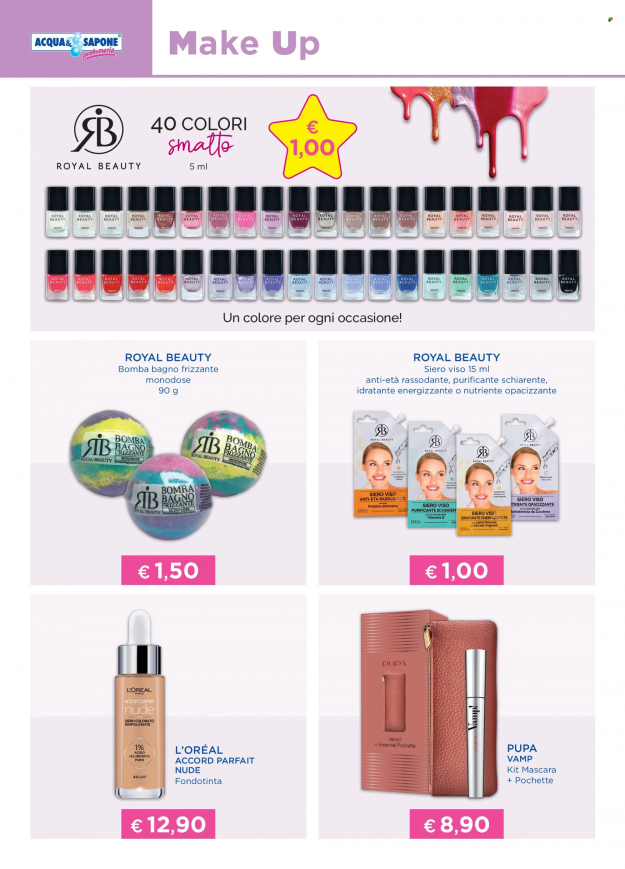 Volantino Acqua & Sapone - 22/11/2023 - 19/12/2023. Pagina 4