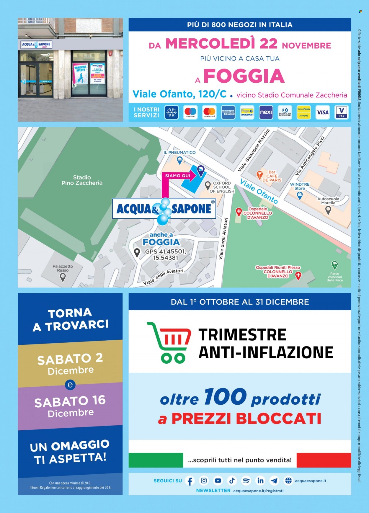 Volantino Acqua & Sapone - 22/11/2023 - 19/12/2023. Pagina 8
