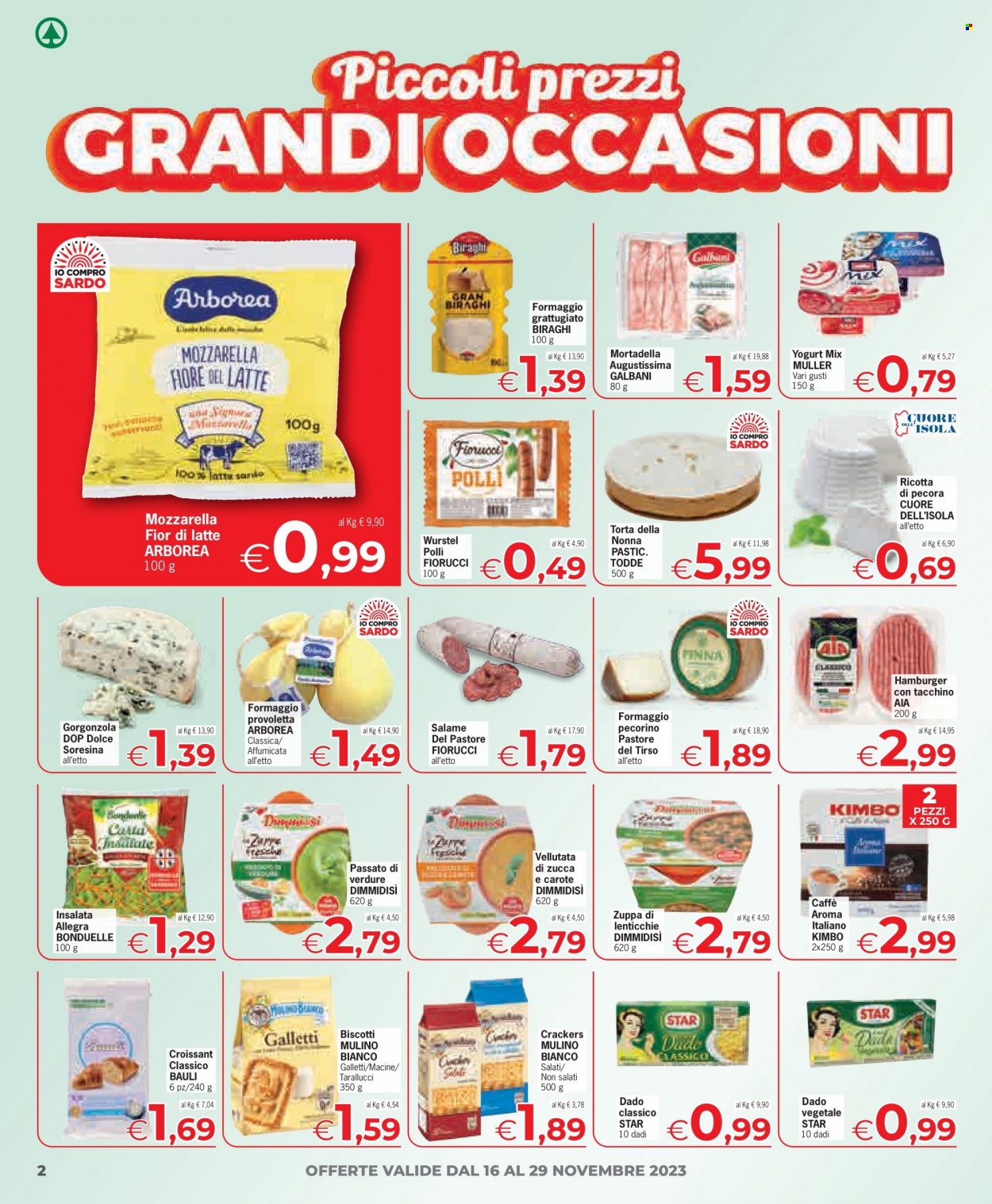 Leták Eurospar - 16.11.2023 - 29.11.2023. Strana 2