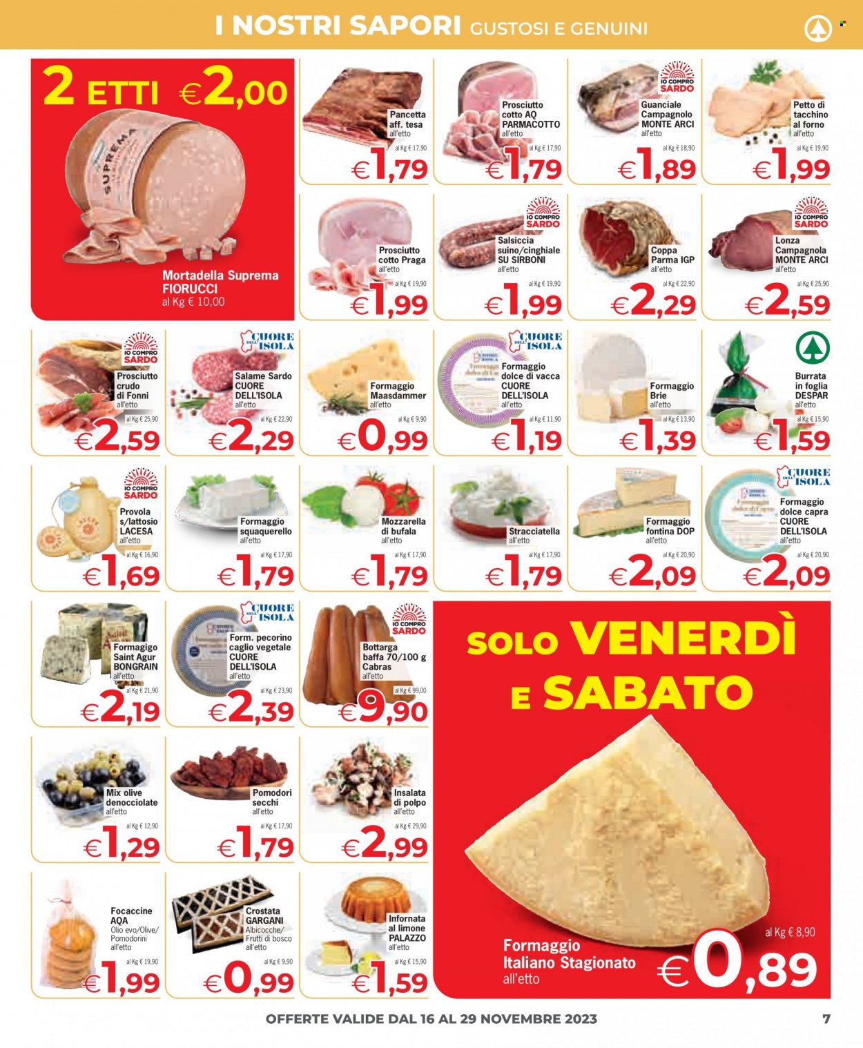 Leták Eurospar - 16.11.2023 - 29.11.2023. Strana 7