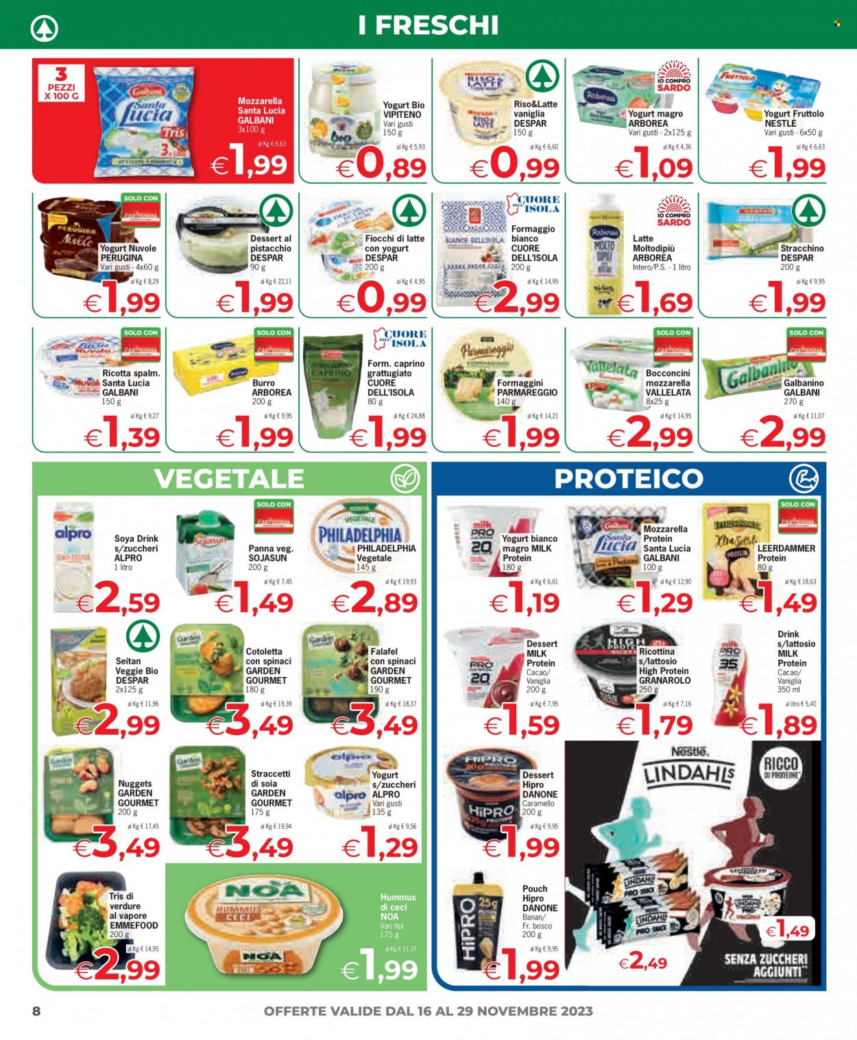 Volantino Eurospar - 16/11/2023 - 29/11/2023. Pagina 8