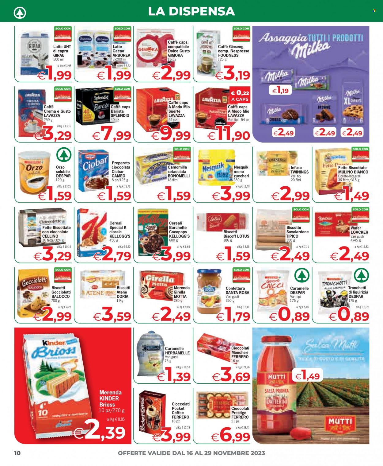 Leták Eurospar - 16.11.2023 - 29.11.2023. Strana 10