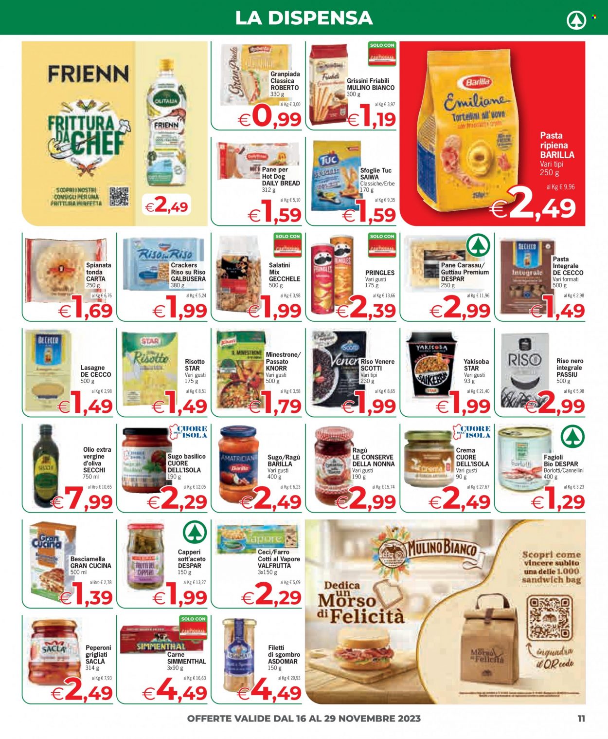 Leták Eurospar - 16.11.2023 - 29.11.2023. Strana 11