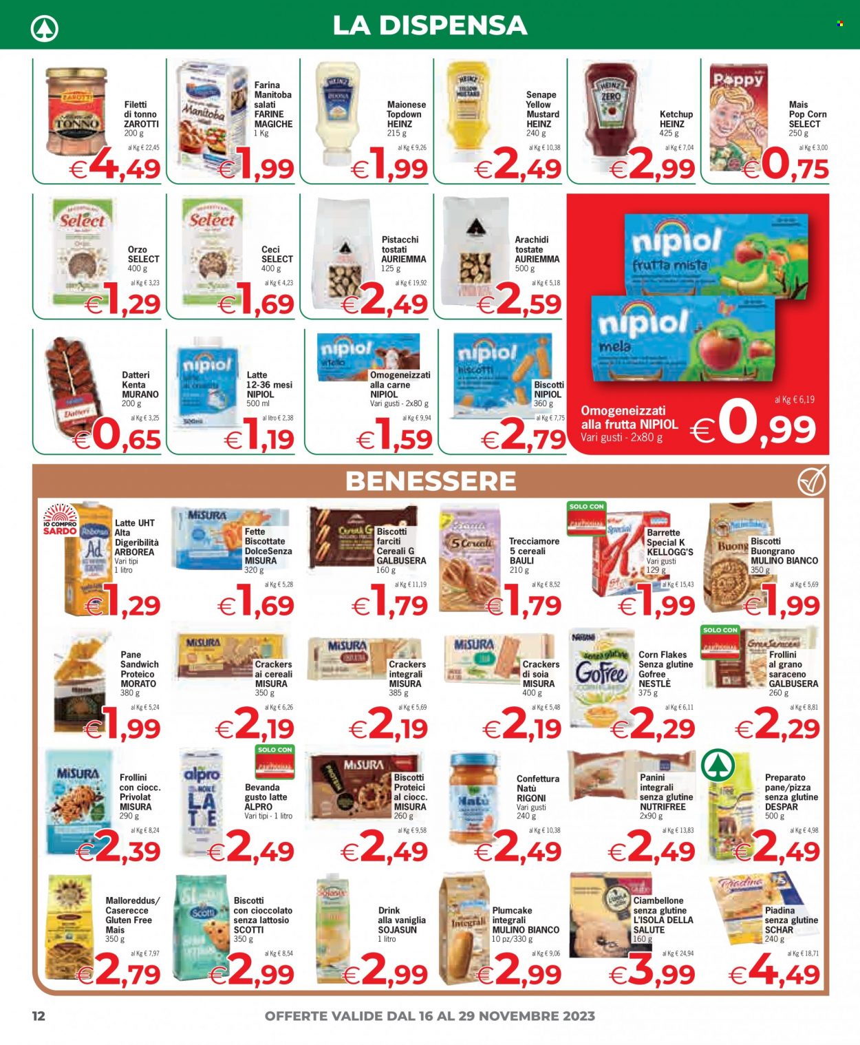 Leták Eurospar - 16.11.2023 - 29.11.2023. Strana 12