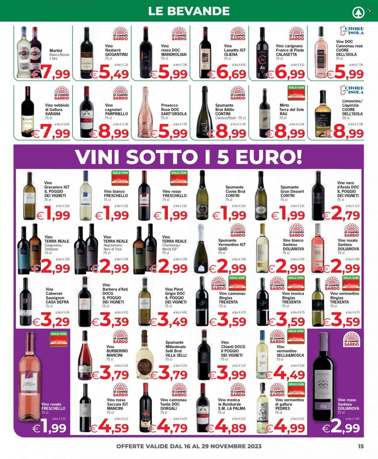 Leták Eurospar - 16.11.2023 - 29.11.2023. Strana 15