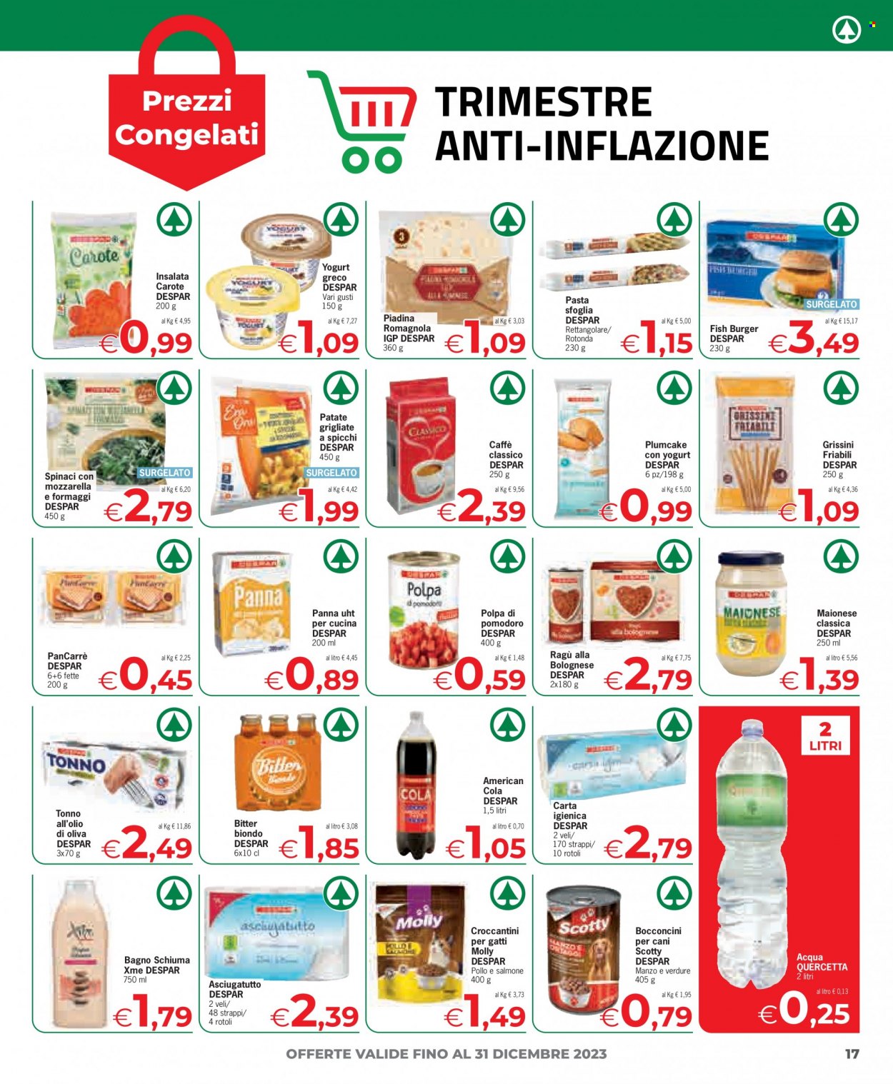 Leták Eurospar - 16.11.2023 - 29.11.2023. Strana 17