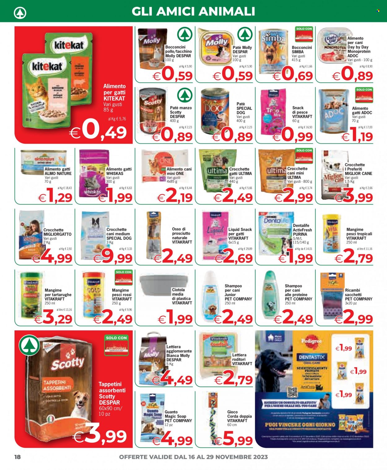 Volantino Eurospar - 16/11/2023 - 29/11/2023. Pagina 18