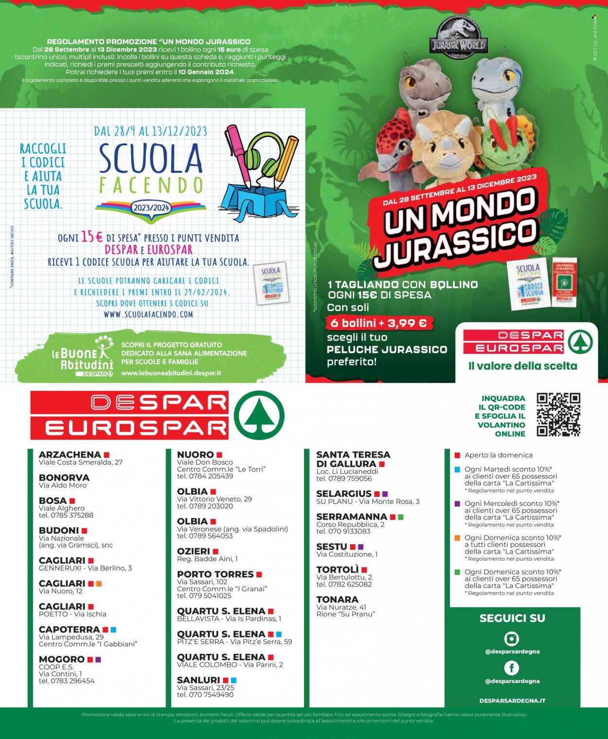 Volantino Eurospar - 16/11/2023 - 29/11/2023. Pagina 20