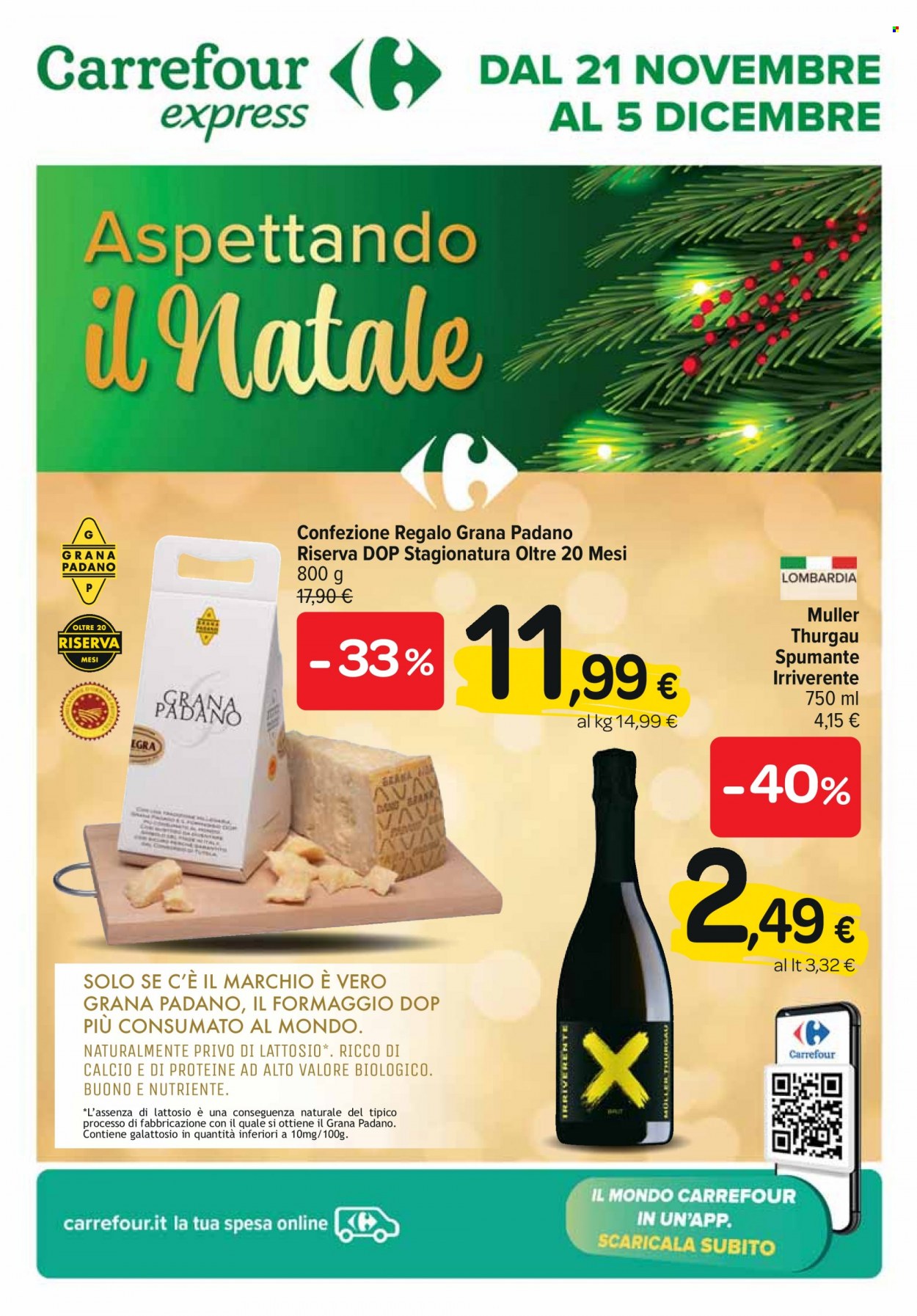 Leták Carrefour - 21.11.2023 - 5.12.2023. Strana 1