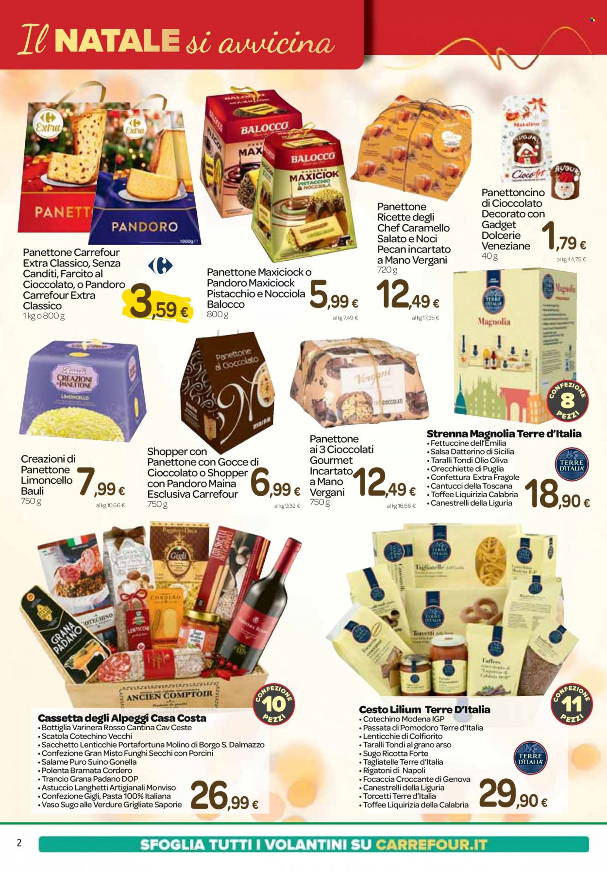 Volantino Carrefour - 21/11/2023 - 5/12/2023. Pagina 2