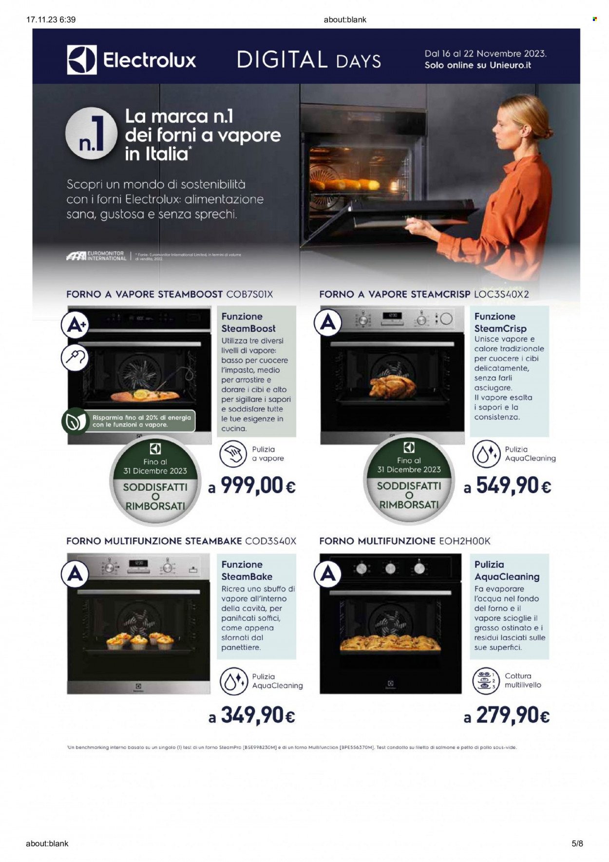 Volantino Unieuro - 16/11/2023 - 22/11/2023. Pagina 5
