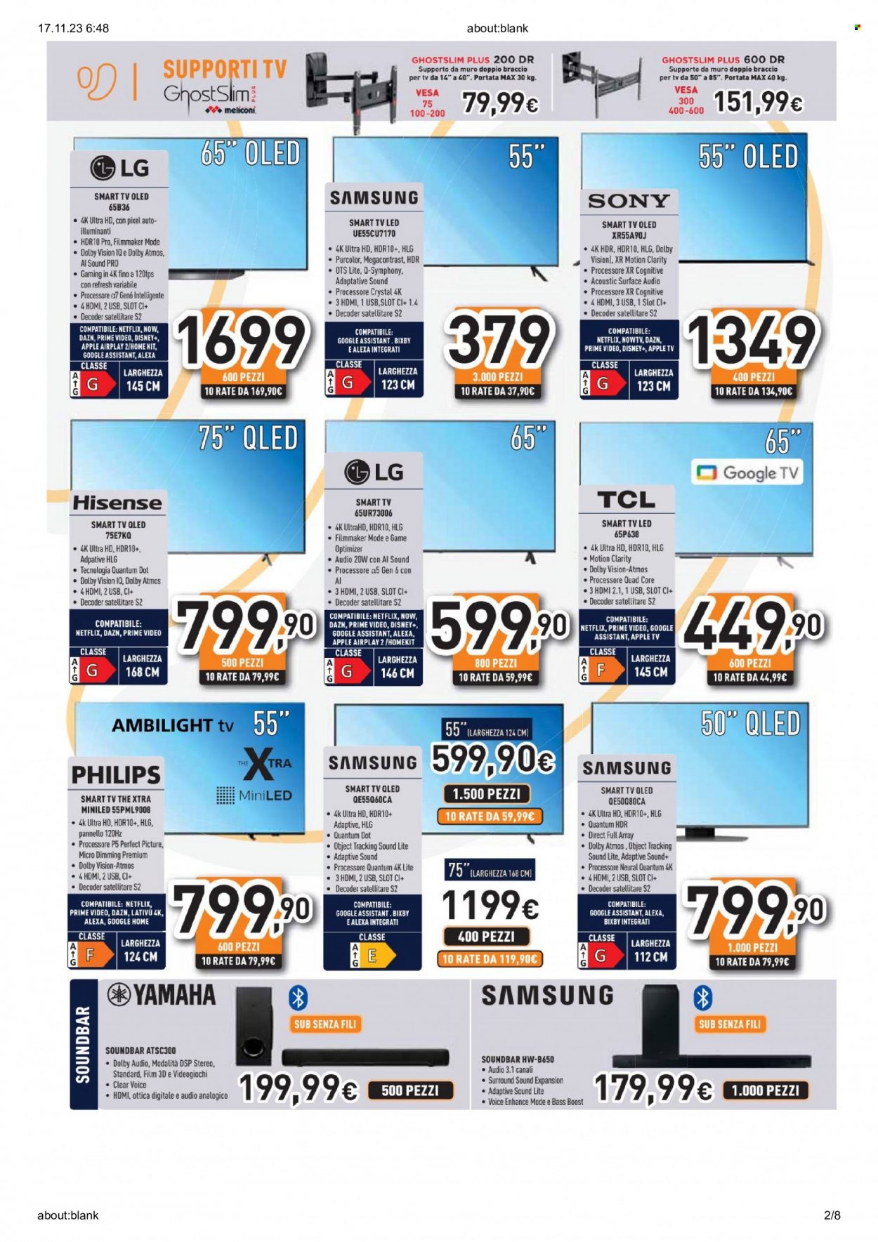 Volantino Unieuro - 16/11/2023 - 22/11/2023. Pagina 2