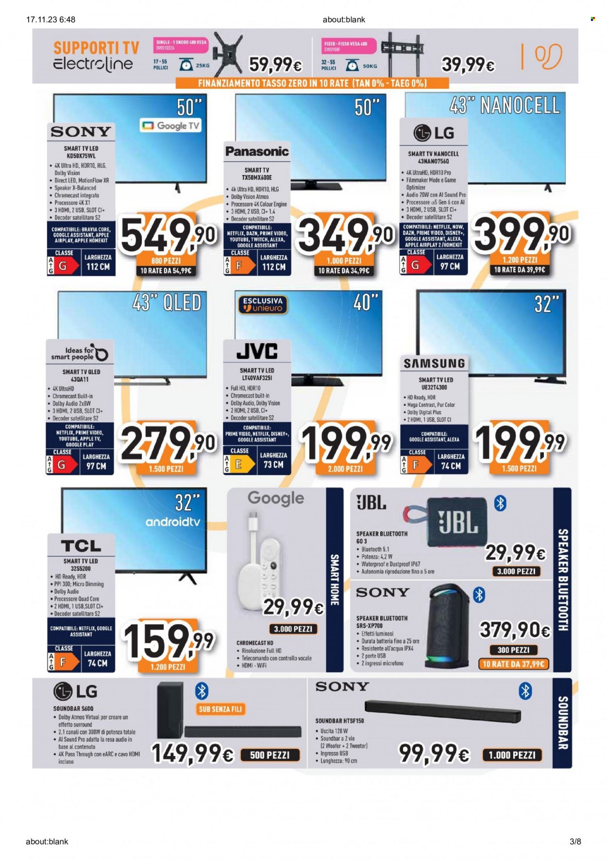 Volantino Unieuro - 16/11/2023 - 22/11/2023. Pagina 3