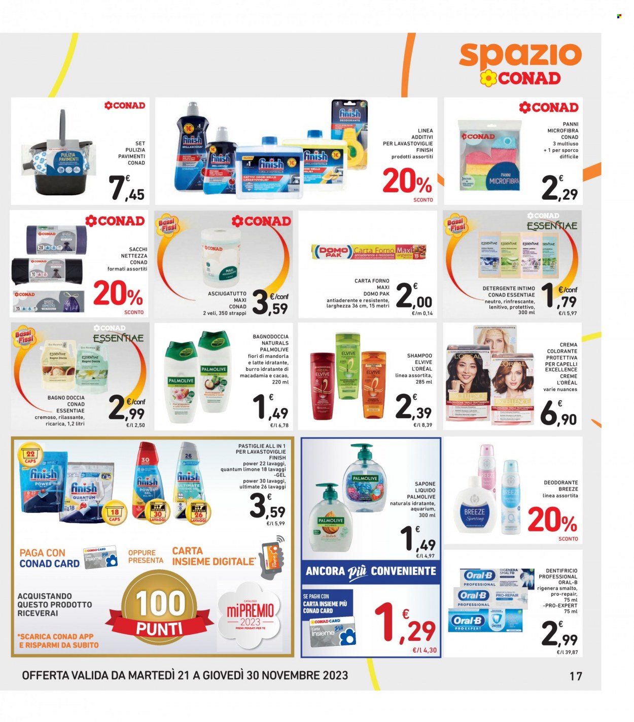 Volantino Spazio Conad - 21/11/2023 - 30/11/2023. Pagina 17