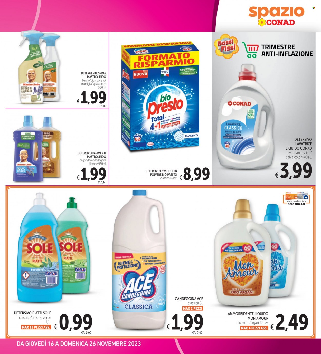 Volantino Spazio Conad - 16/11/2023 - 26/11/2023. Pagina 3