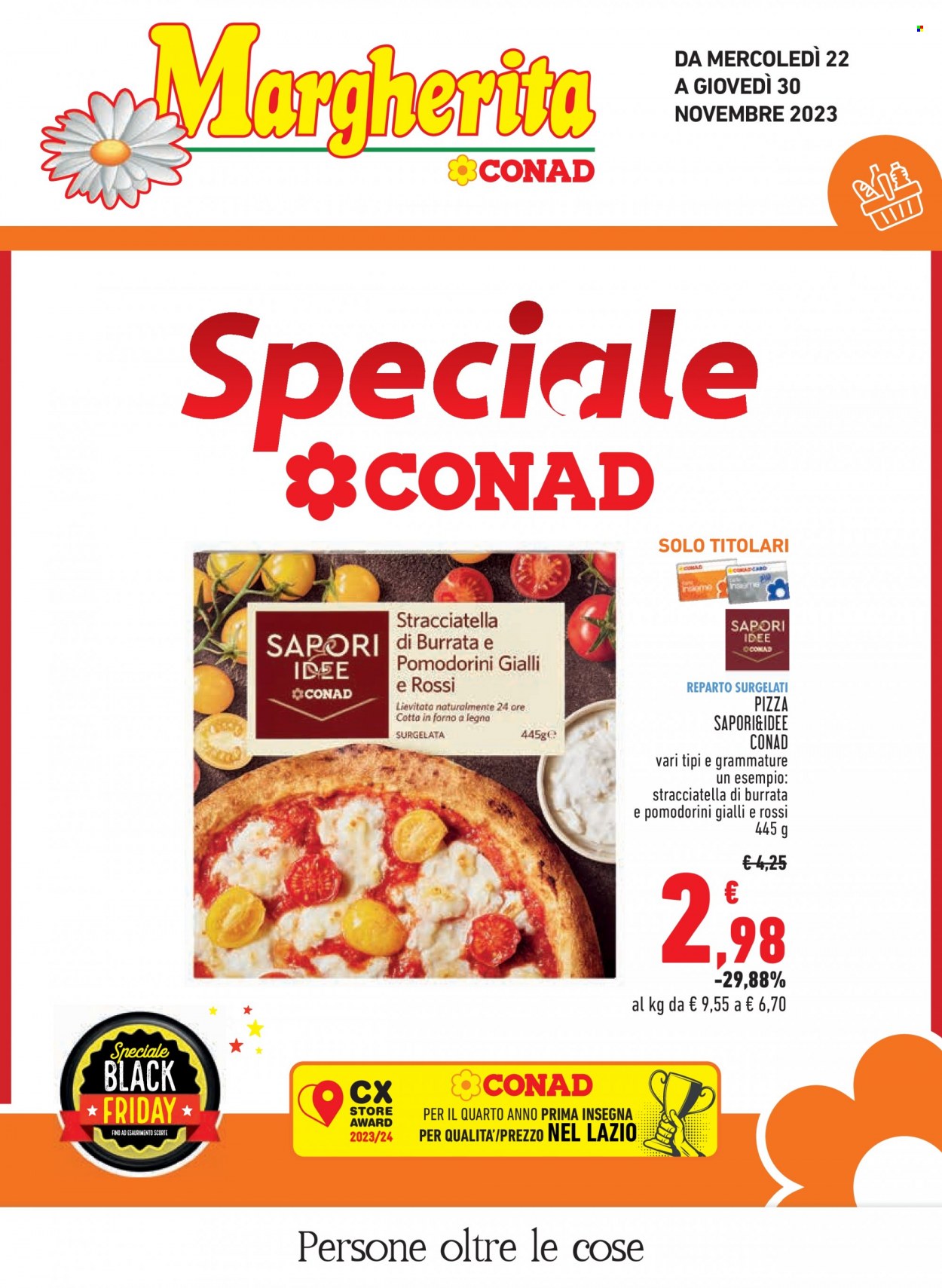Leták Margherita Conad - 22.11.2023 - 30.11.2023. Strana 1