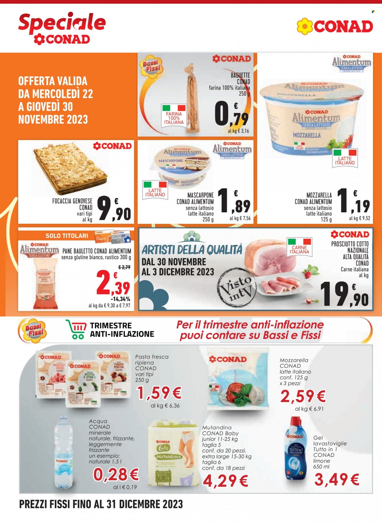 Volantino Margherita Conad - 22/11/2023 - 30/11/2023. Pagina 6