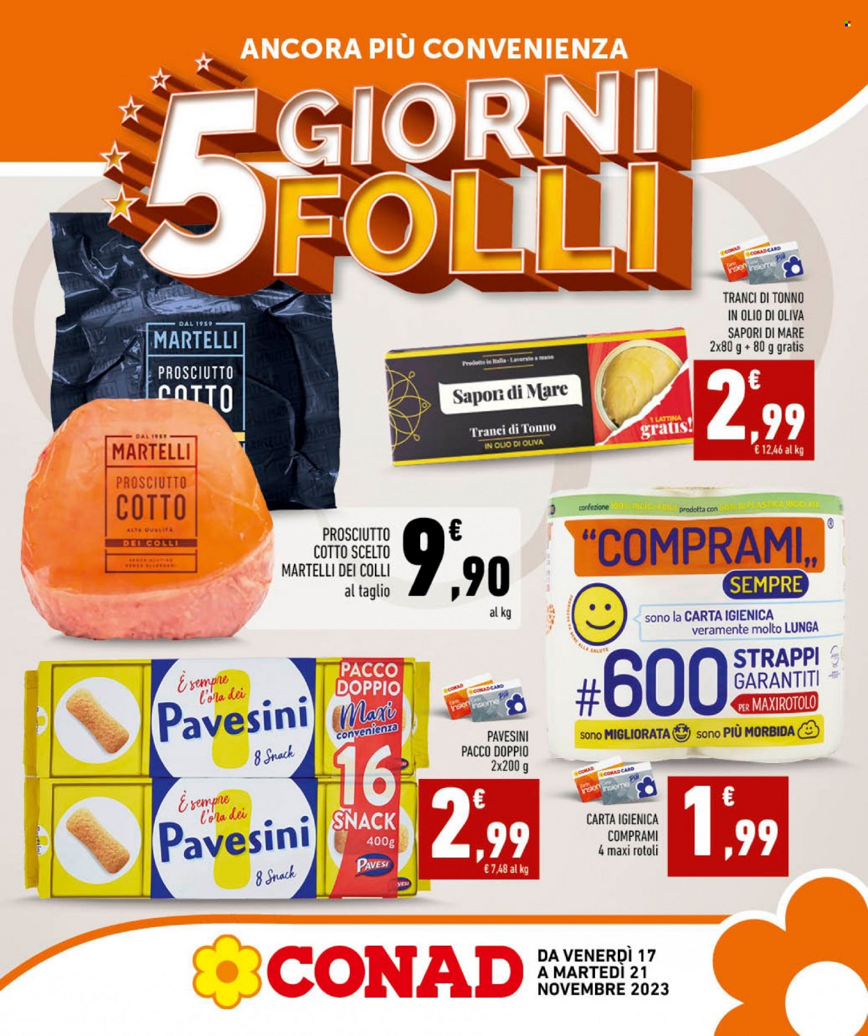 Leták Conad - 17.11.2023 - 21.11.2023. Strana 1
