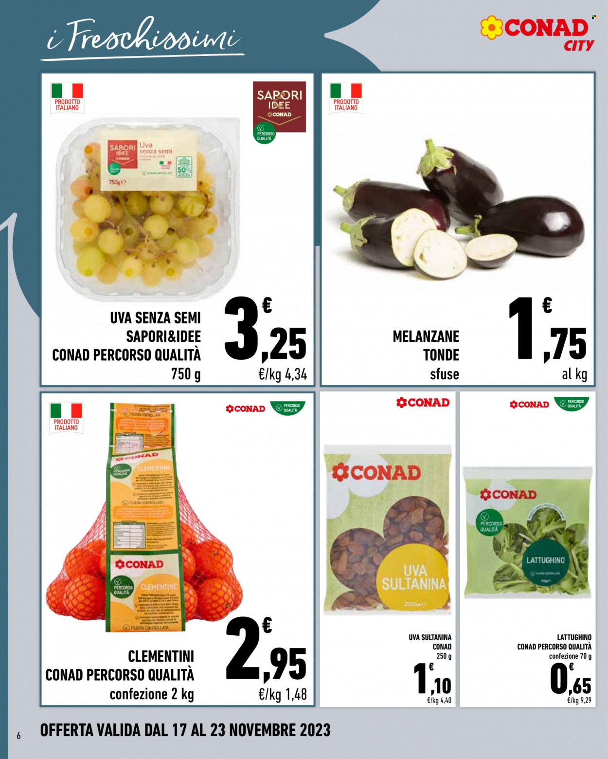 Leták Conad City - 17.11.2023 - 23.11.2023. Strana 6
